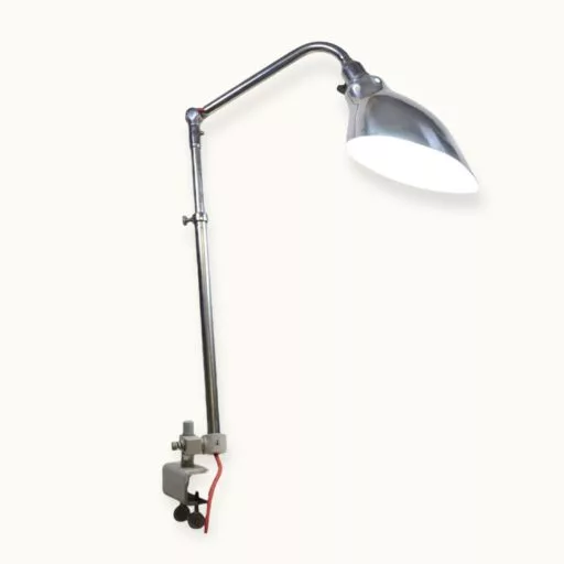 Lampe Ki‑E‑Klair Alphonse Pinoit — lampe articulée industrielle 1950