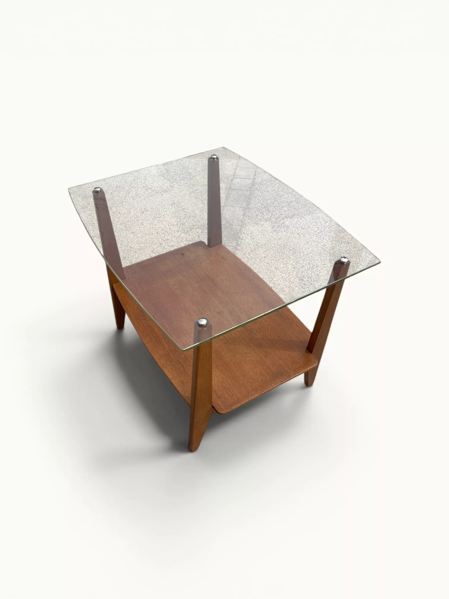 Kunz-Design-Galerie-Roger-Landault-Gamme -Dakar-Gueridon-1006-17 Roger Landault Table basse 1006 Gamme Dakar Gueridon 1955