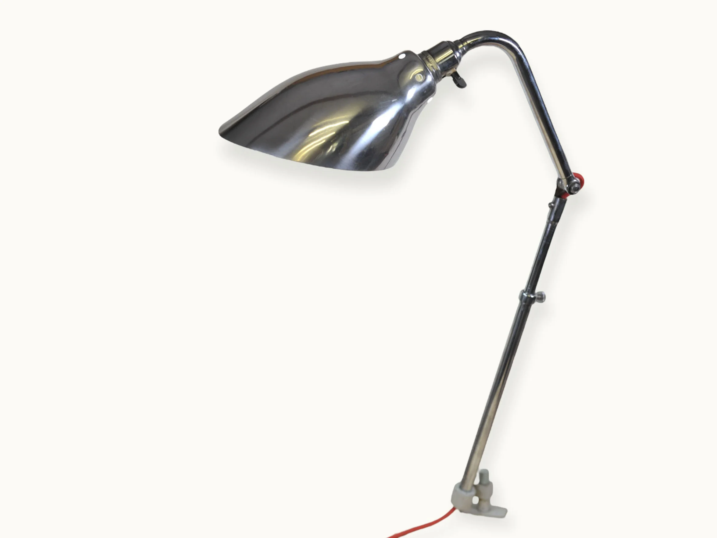 Lampe articulée d'atelier - Ki‑E‑Klair 2 - Circa 1950-13 Lampe Ki‑E‑Klair Alphonse Pinoit — lampe articulée industrielle 1950