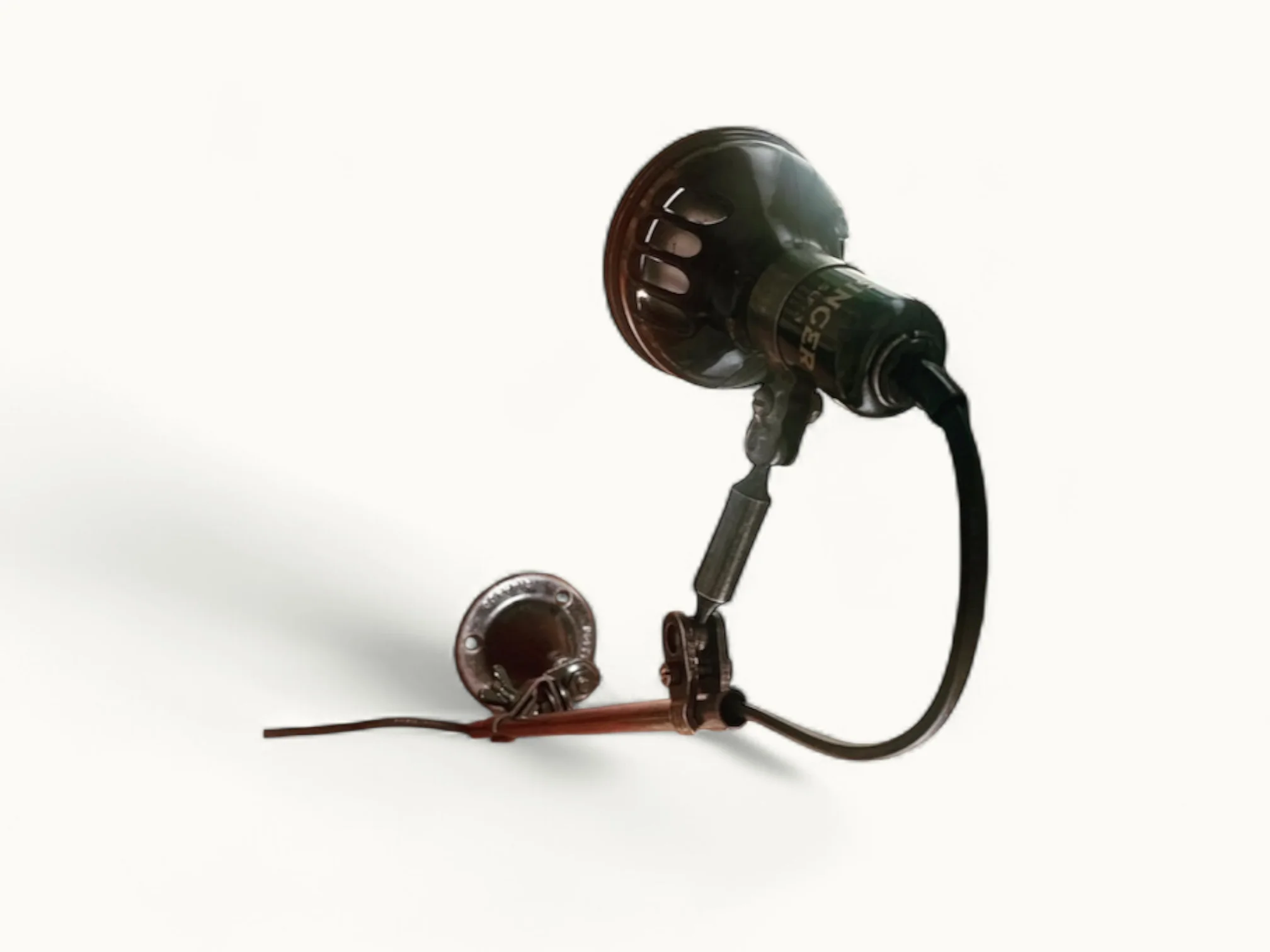 Lampe de couture vintage de marque SINGER modèle SLF 3 par SIMANCO