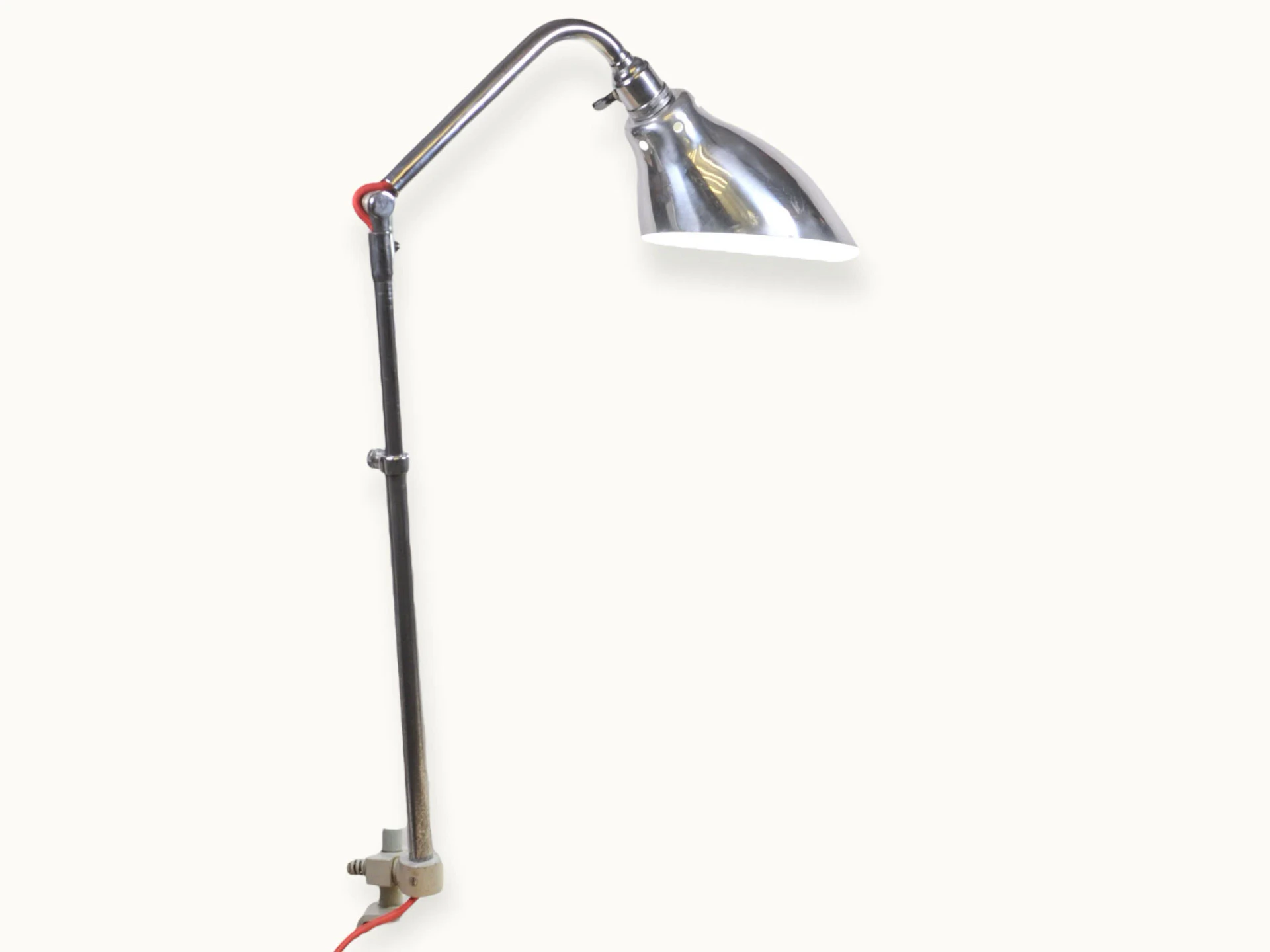 Lampe articulée d'atelier - Ki‑E‑Klair 2 - Circa 1950-2 Lampe Ki‑E‑Klair Alphonse Pinoit — lampe articulée industrielle 1950