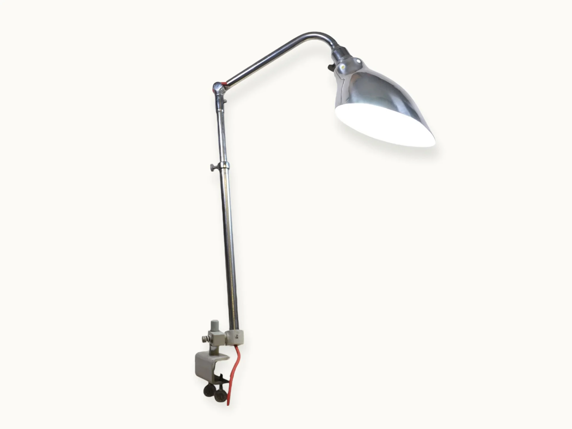 Lampe articulée d'atelier - Ki‑E‑Klair 2 - Circa 1950-6 Lampe Ki‑E‑Klair Alphonse Pinoit — lampe articulée industrielle 1950