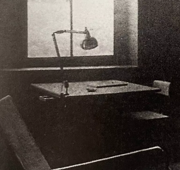 Eugene Emile Houillon - Lampe Eclair n°1 - Cité universitaire de Nancy