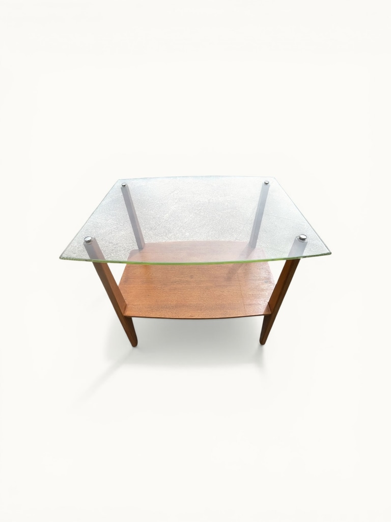 Kunz-Design-Galerie-Roger-Landault-Gamme -Dakar-Gueridon-1006-4 Roger Landault Table basse 1006 Gamme Dakar Gueridon 1955