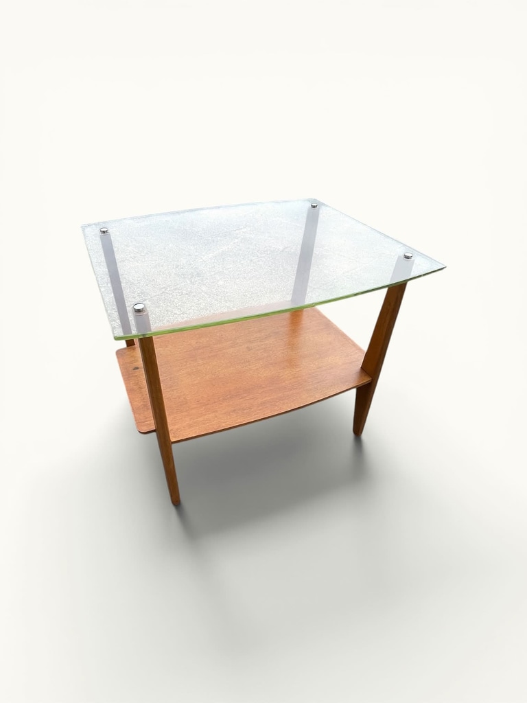 Kunz-Design-Galerie-Roger-Landault-Gamme -Dakar-Gueridon-1006-8 Roger Landault Table basse 1006 Gamme Dakar Gueridon 1955