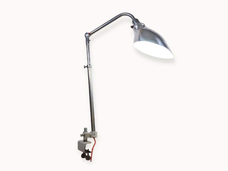 Lampe articulée d'atelier - Ki‑E‑Klair 2 - Circa 1950-6 Lampe Ki‑E‑Klair Alphonse Pinoit — lampe articulée industrielle 1950