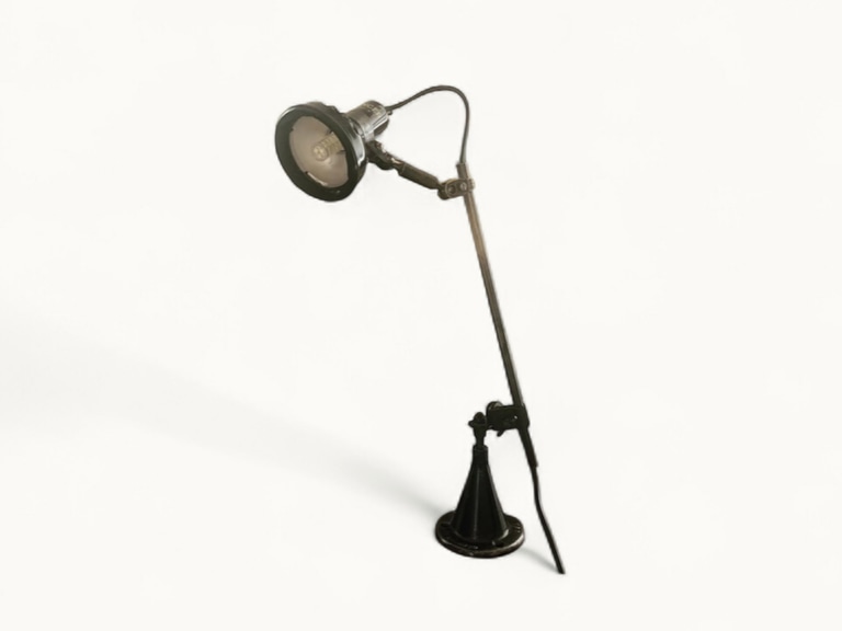 Lampe-machiniste-Singer-SLF-3-base-SIMANCO-5 Lampe de couture vintage de marque SINGER modèle SLF 3 par SIMANCO