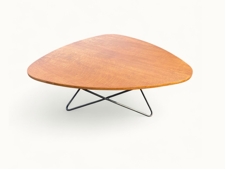 Table-LT1-Jasmin-plateau-Bois-Airborne-1 Table basse TL1 (réédition Jasmin ou AO) attribuée à F.Lasbleitz pour Airborne - 1953