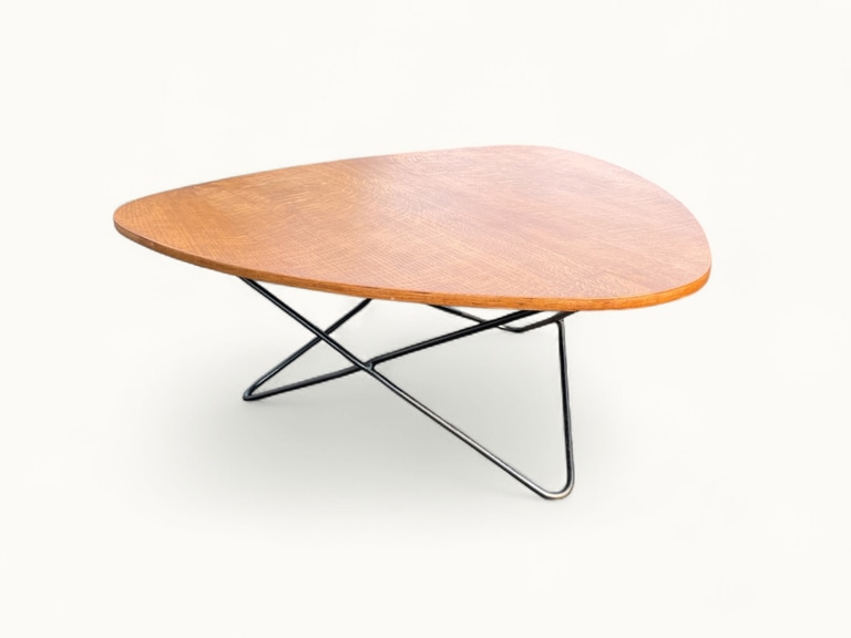 Table-LT1-Jasmin-plateau-Bois-Airborne-2 Table basse TL1 (réédition Jasmin ou AO) attribuée à F.Lasbleitz pour Airborne - 1953