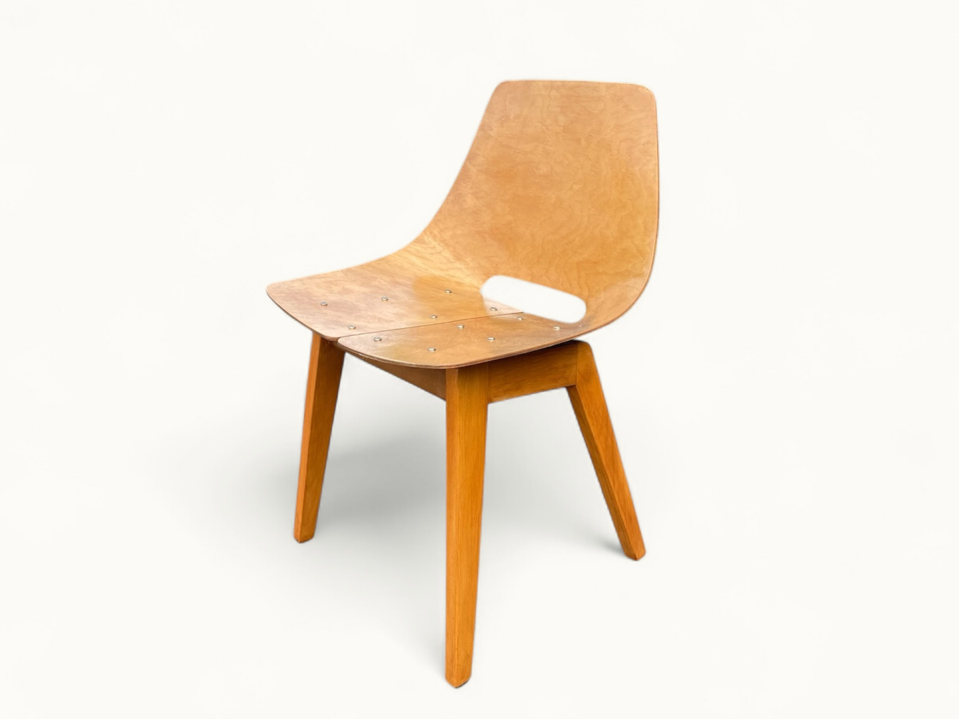 Chaise-amsterdam-ARP-1953-1 Chaise Amsterdam A.R.P. Guariche Motte Mortier 1953 pour Steiner