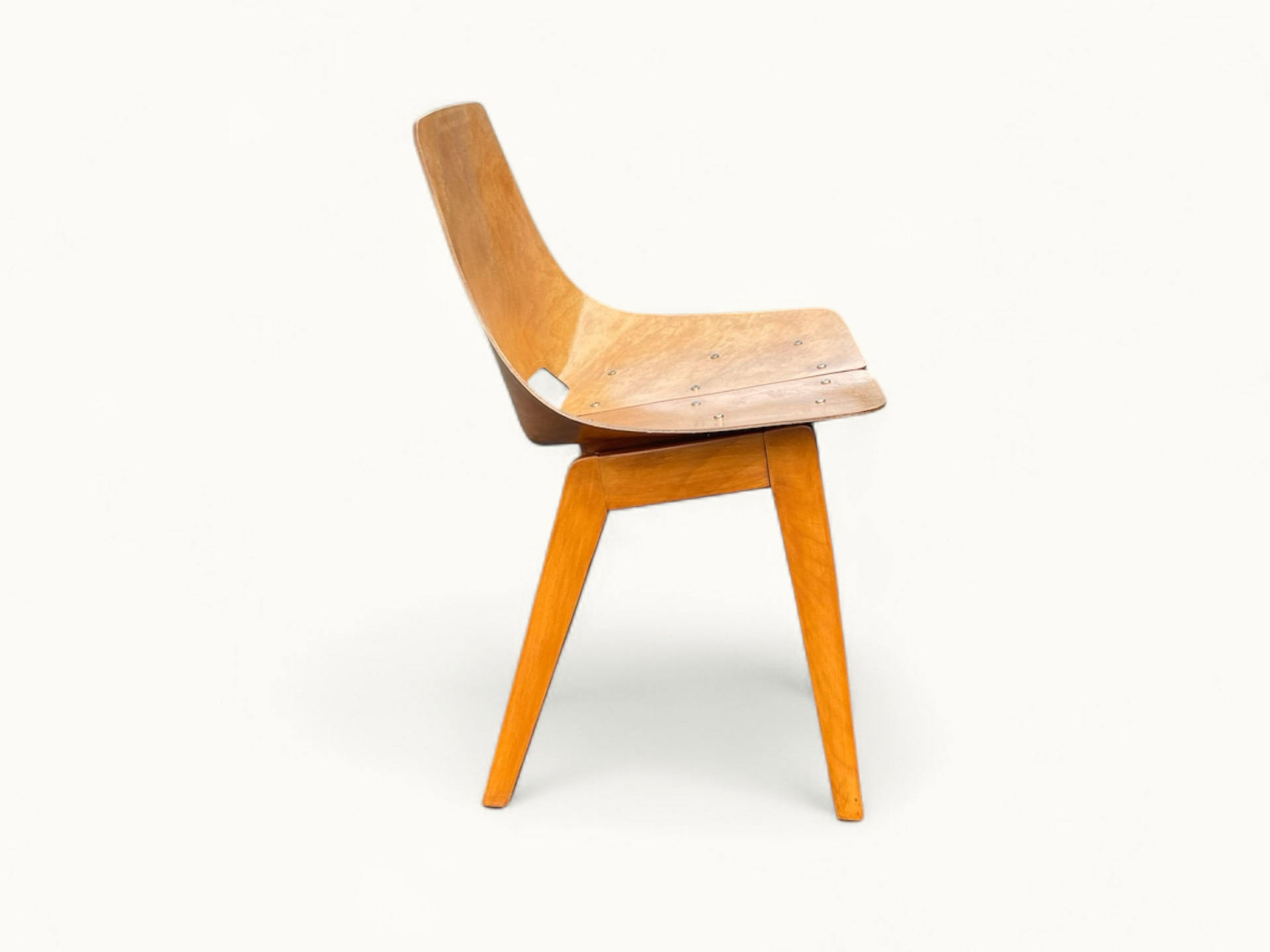 Chaise-amsterdam-ARP-1953-4 Chaise Amsterdam A.R.P. Guariche Motte Mortier 1953 pour Steiner